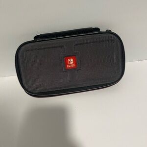 Nintendo Switch Gray and Red Carrying Case